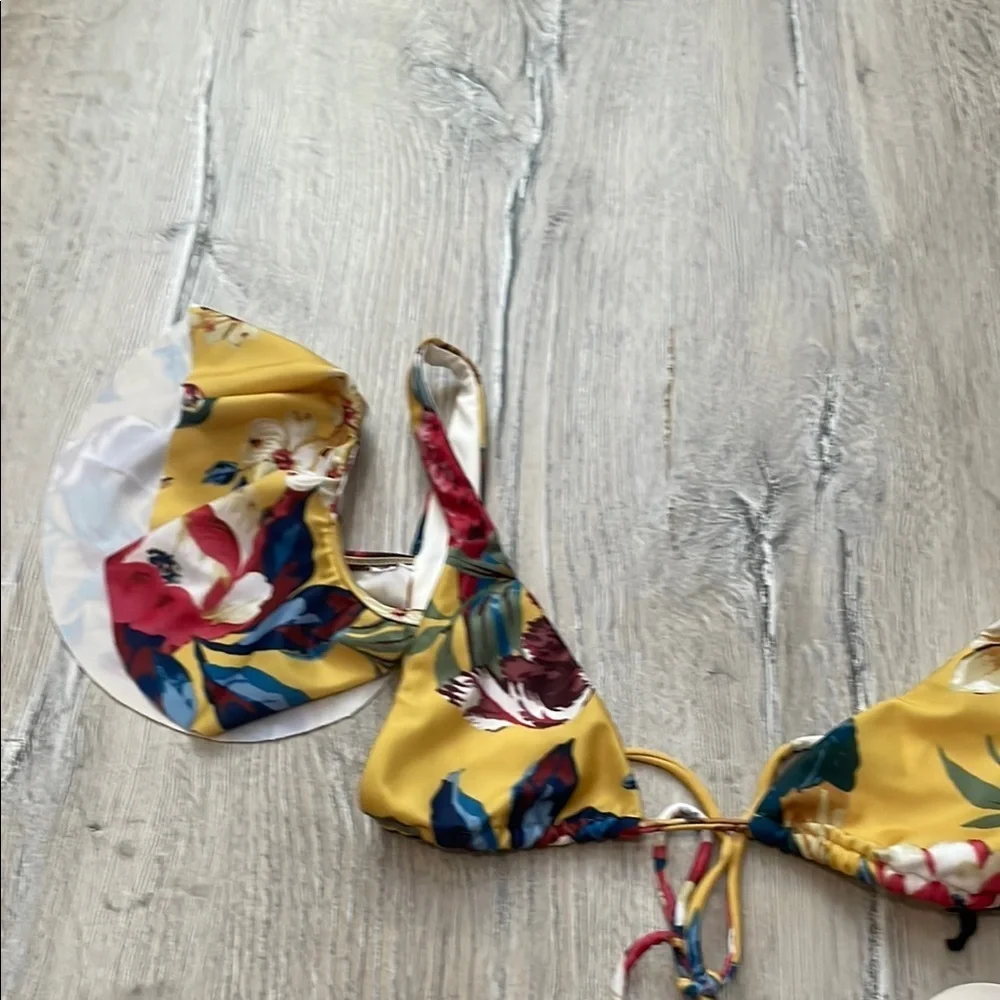 Tularosa Floral Bikini Top